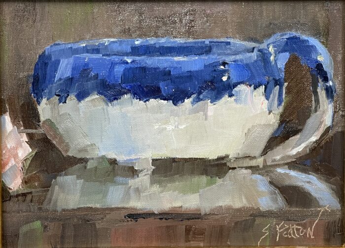Blue and White Pottery