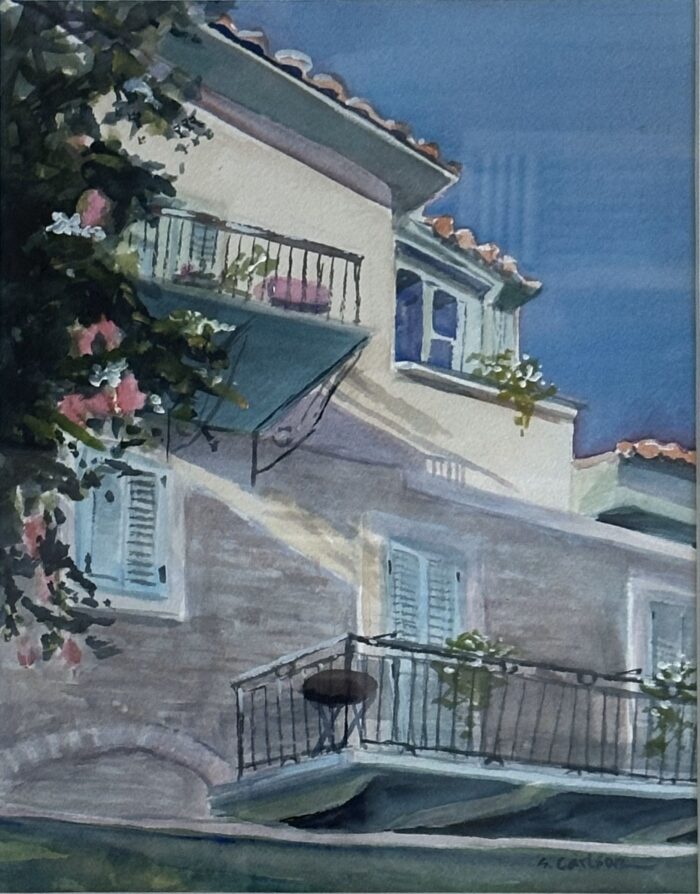 Balcony In Greece